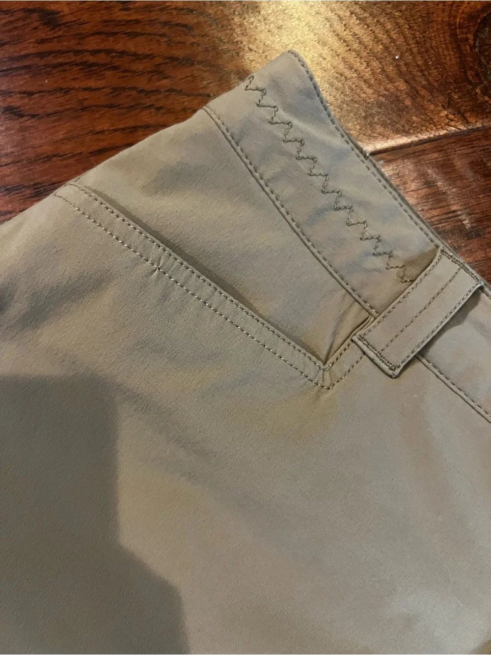 NWT Eddie Bauer Travex Flexion Horizon Skort Size 6 Khaki